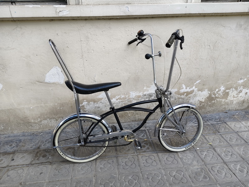 bicicleta choper lowrider inox 20x1.75 120x145x93.5 1u